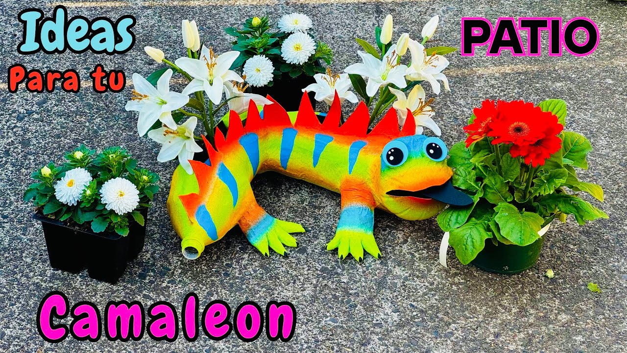 Ideas para hacer un macetero con botella de plástico || Patio o Jardin