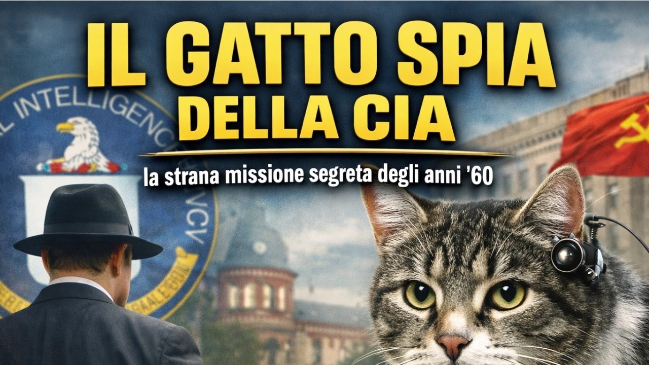 Operazione Acoustic Kitty, il folle gatto spia della CIA
