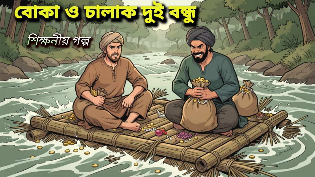 আল্লাহর পরিকল্পনা উওম ! বোকা ও চালাক দুই বন্ধুর কাহিনি | ইসলামিক গল্প | Nobobi Stories