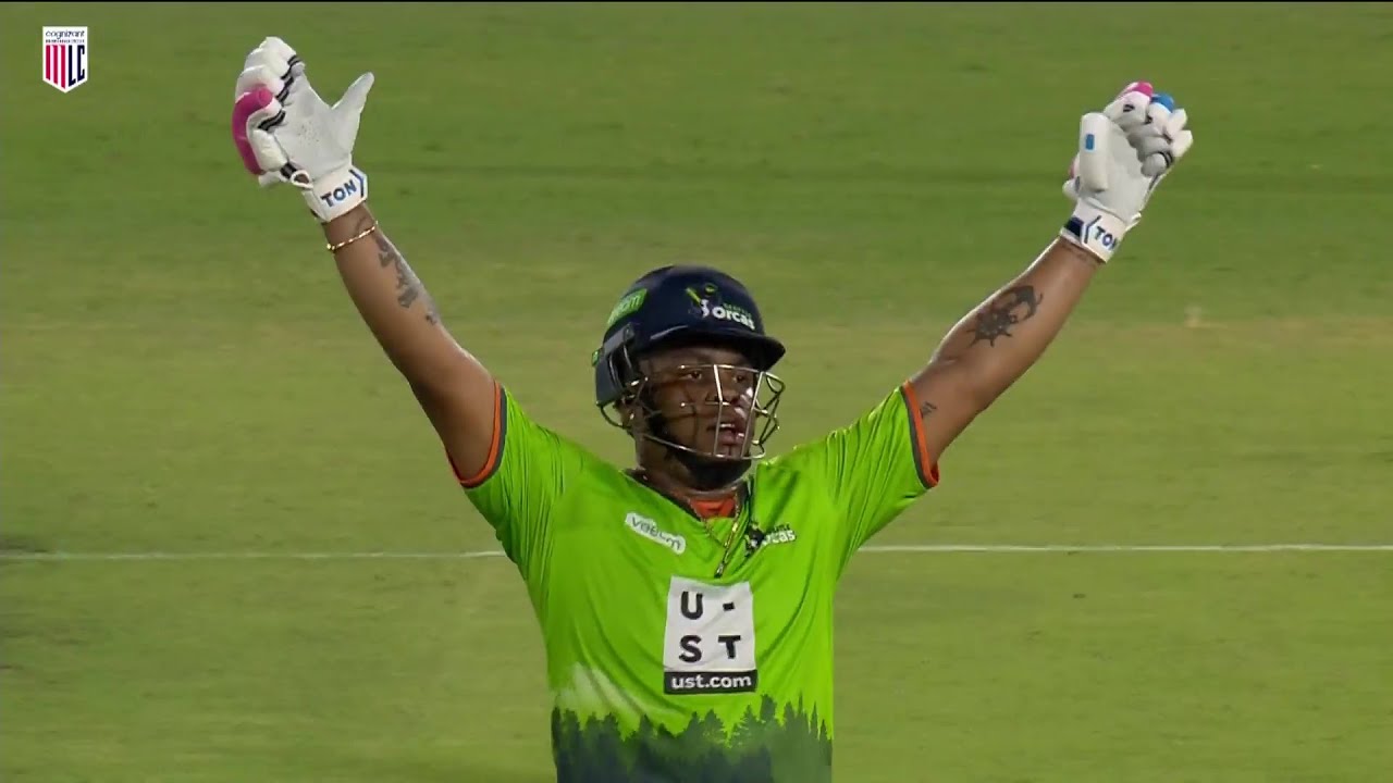 Shimron Hetmyer 97 runs vs MI New York | 18th Match - SEAO vs MINY