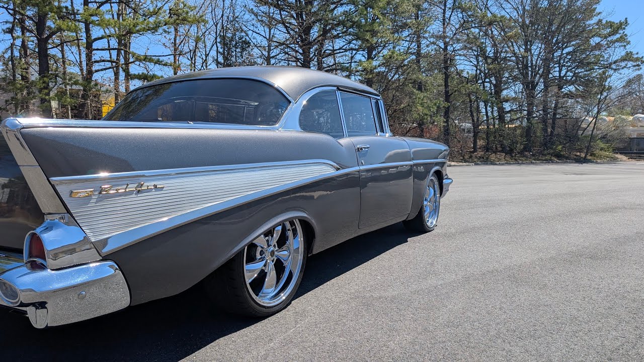 1957 Chevrolet Bel Air Sports Coupe For Sale~350~TH350~Power Wilwood Disc Brakes~PS~Air Conditiong🔥