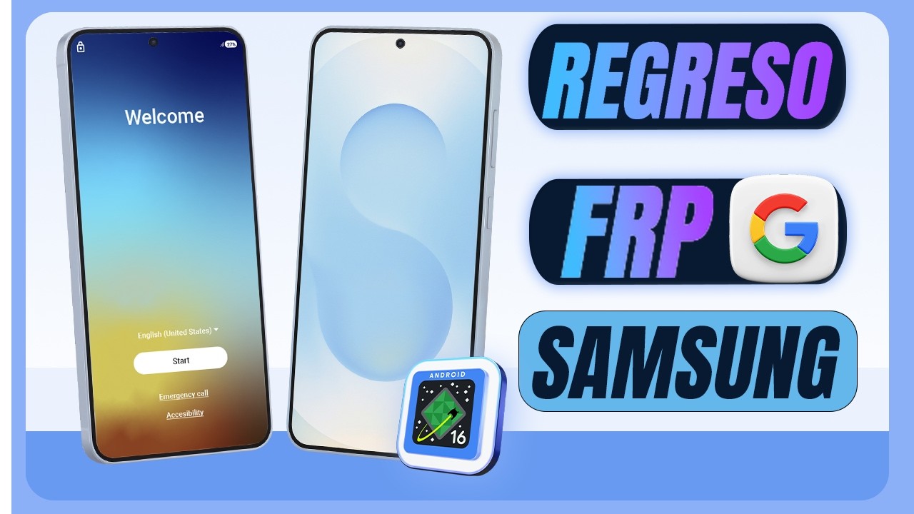 🚀 Nuevo Método Fresco 🔥 - Quitar, Desbloquear, Eliminar Cuenta Google Samsung - Android 16