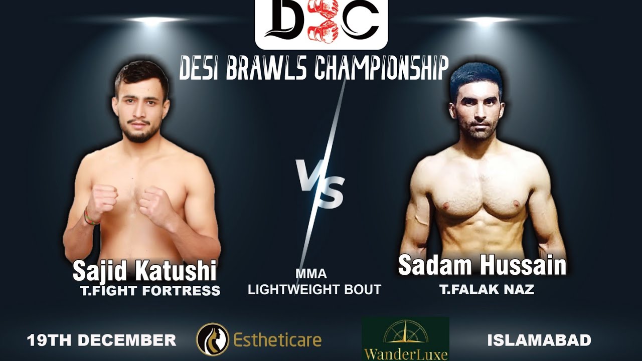 Sajid Katushi(TFF) vs Sadam Hussain(T.FN) 2 welterweight Mma Amt Bout in DBC1, 19th Dec21, ISL