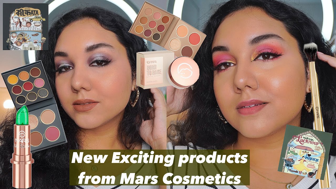 Trying Newly Released Makeup From Mars Cosmetics. Wow i have no words!! 😳❤️