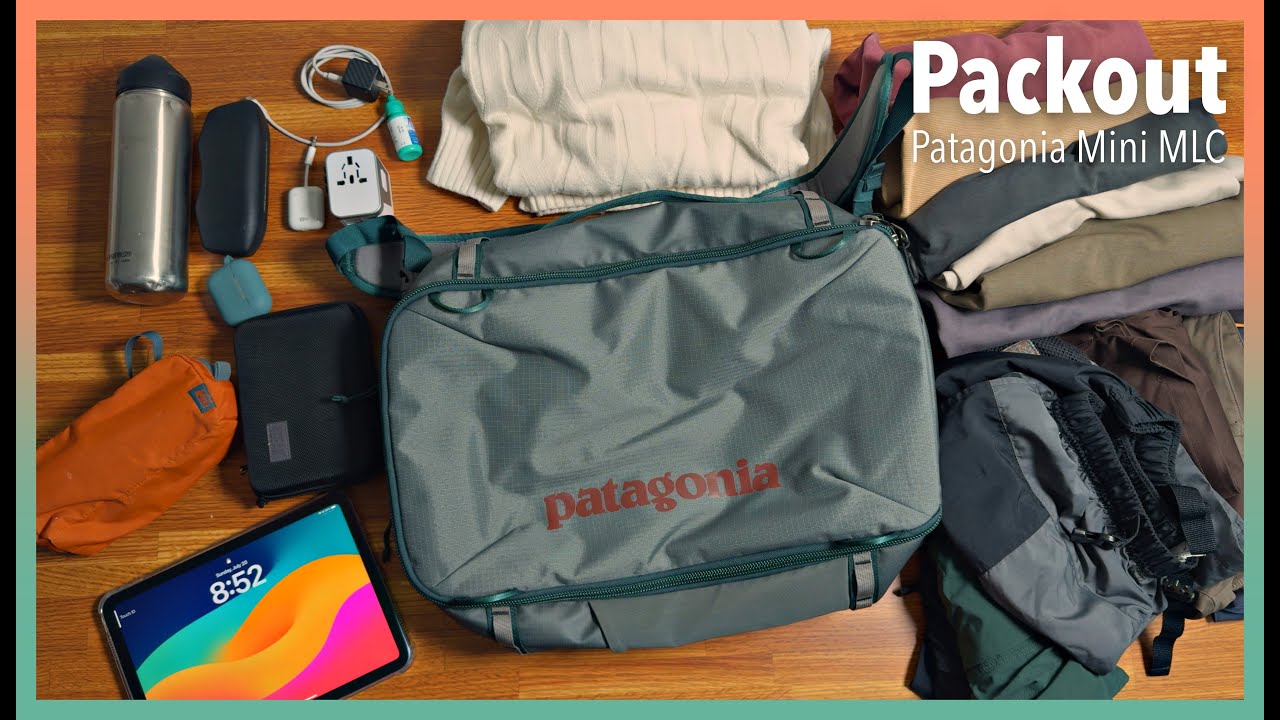 Patagonia Mini MLC 30L - packing demo/capacity test