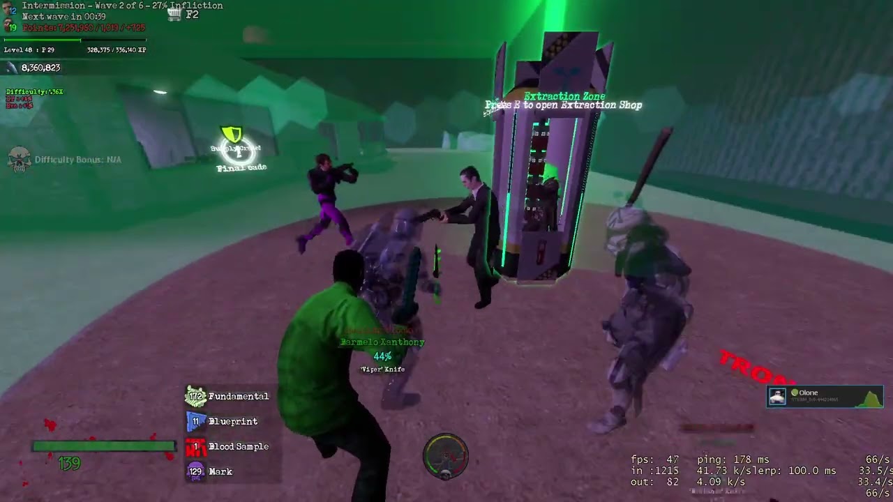 These bots are broken at this pathfinding map on Midnight Zombie Survival!