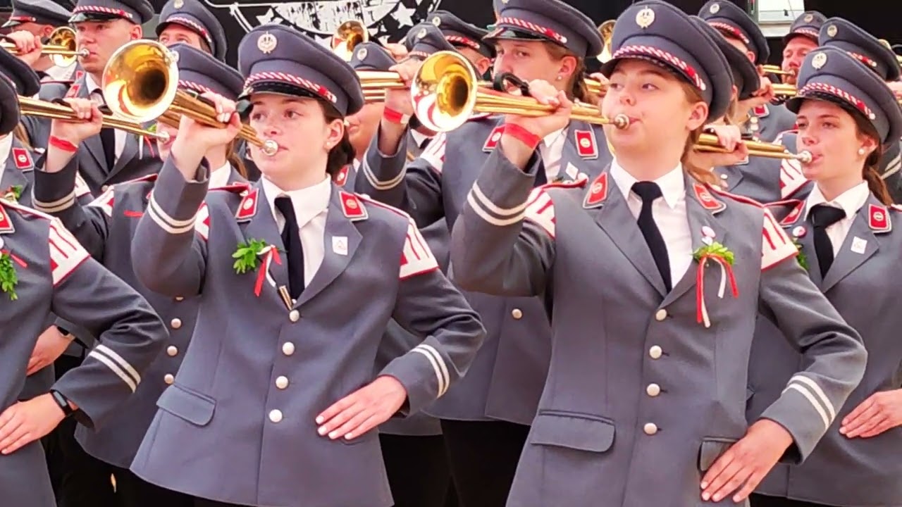 Parademarsch im Schritt - Schützenfest Fürstenau 2022