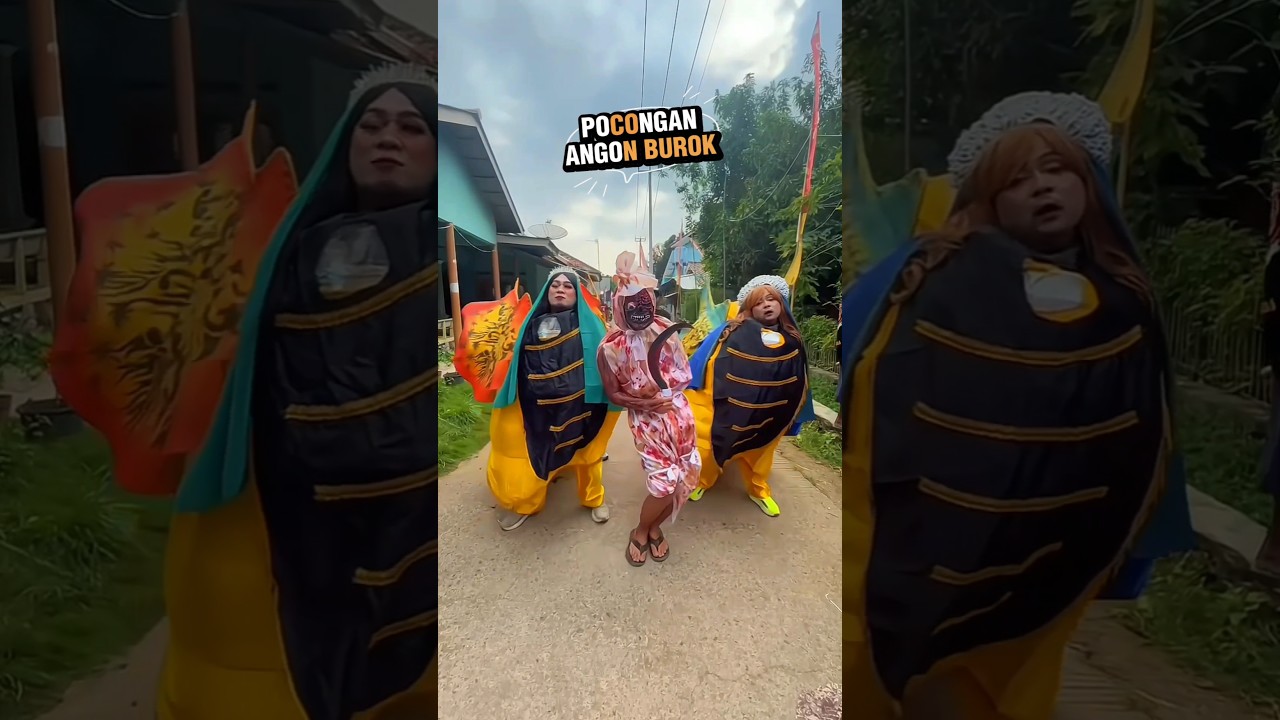 Pocong Angon Burok ... #shortvideo #komedi #lucu #fyp
