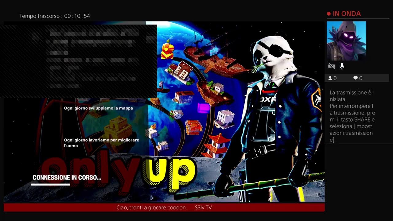 ._venite con me su FORTNITE._._.S3lv TV    edaje entraa