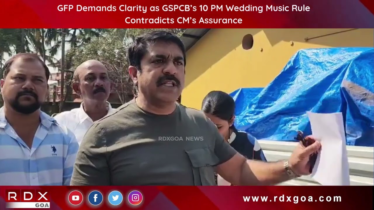 GFP Demands Clarity as GSPCB’s 10 PM Wedding Music Rule Contradicts CM’s Assurance