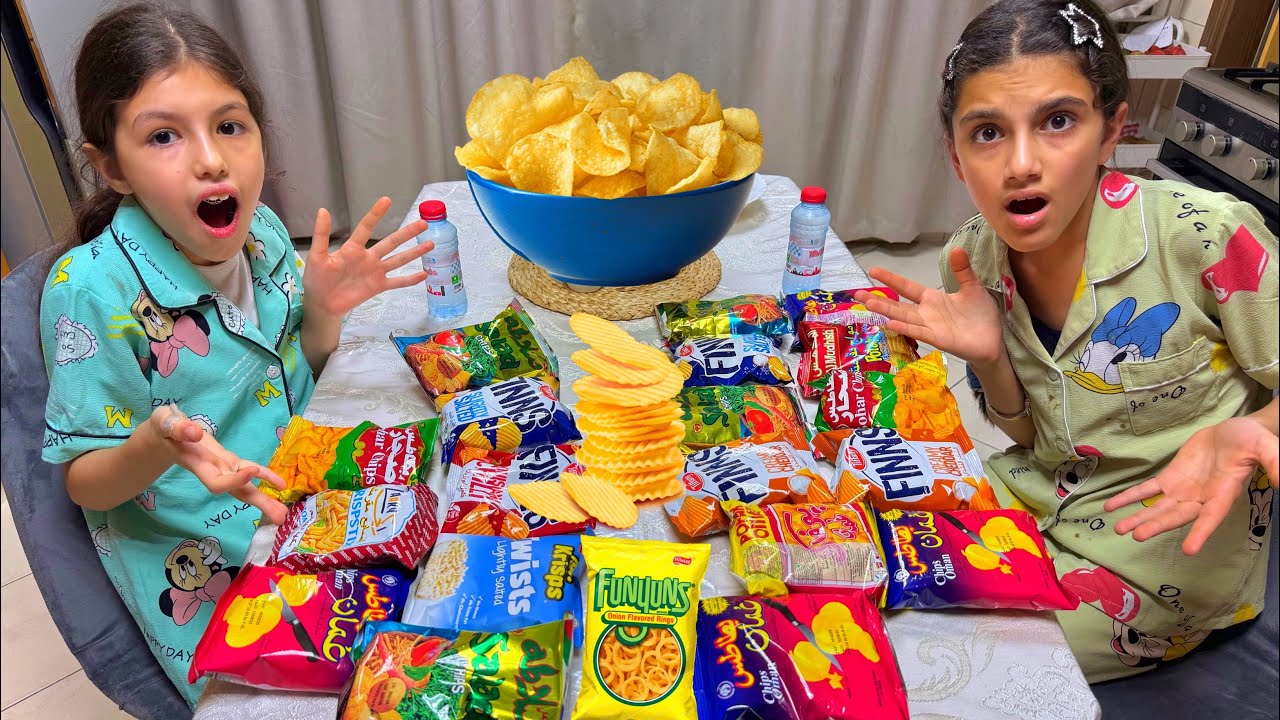 تسحرنا على شبس 🍿| شوفوا شو صار فينا 🫣