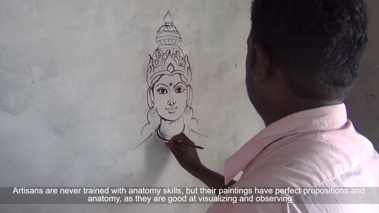 Traditional Painting - Madurai, Tamil Nadu