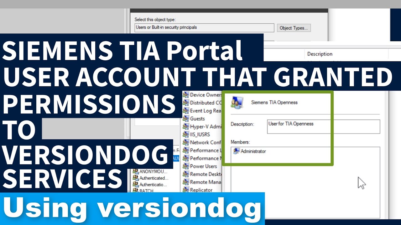 Добавить эту учетную запись пользователя в две группы пользователей