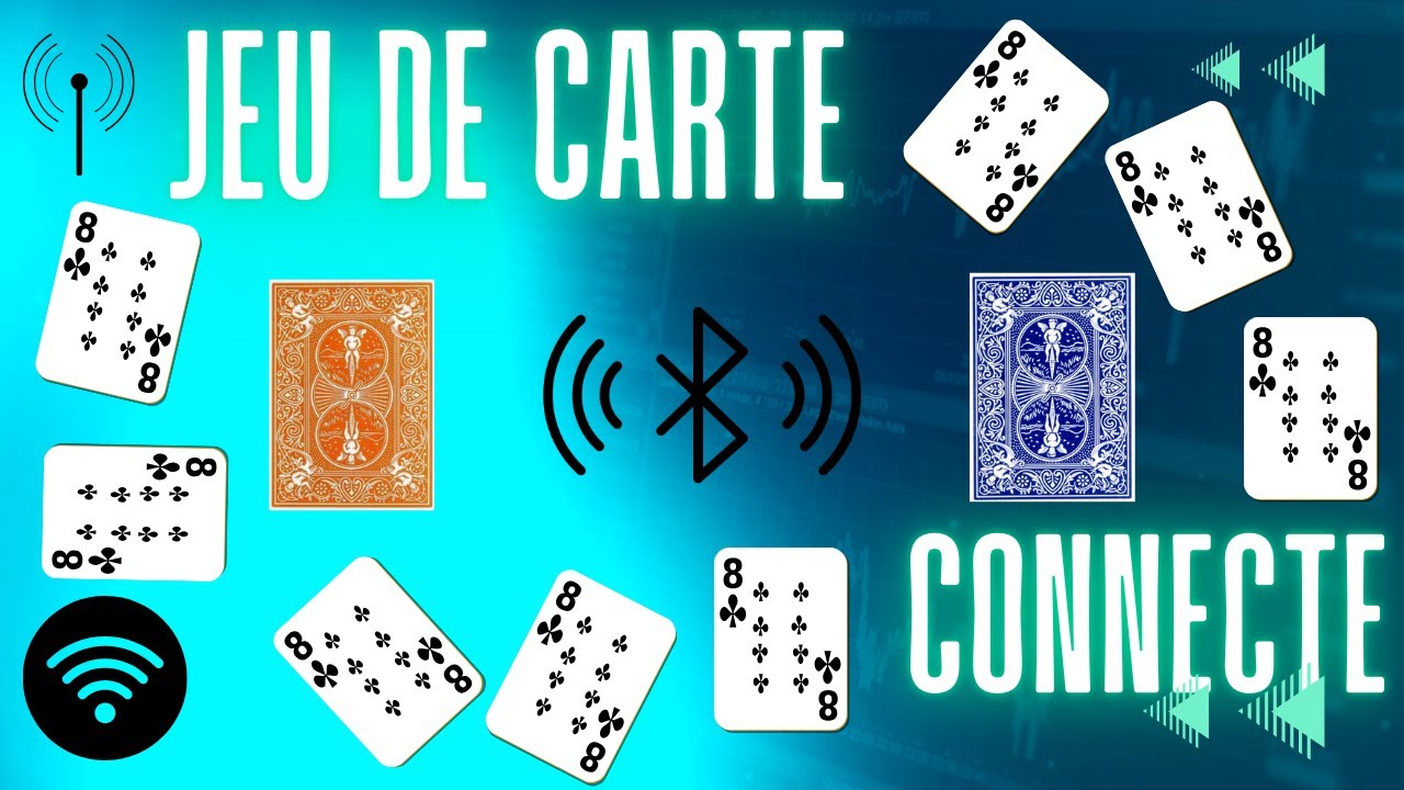 Jeu de carte connecté - Tour de magie expliqué