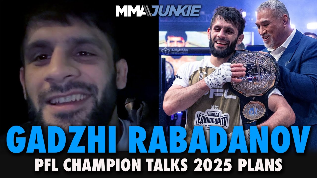 Gadzhi Rabadanov Felt Pressure to Join Islam Makhachev, Usman Nurmagomedov as Champ, Talks 2025 Plan