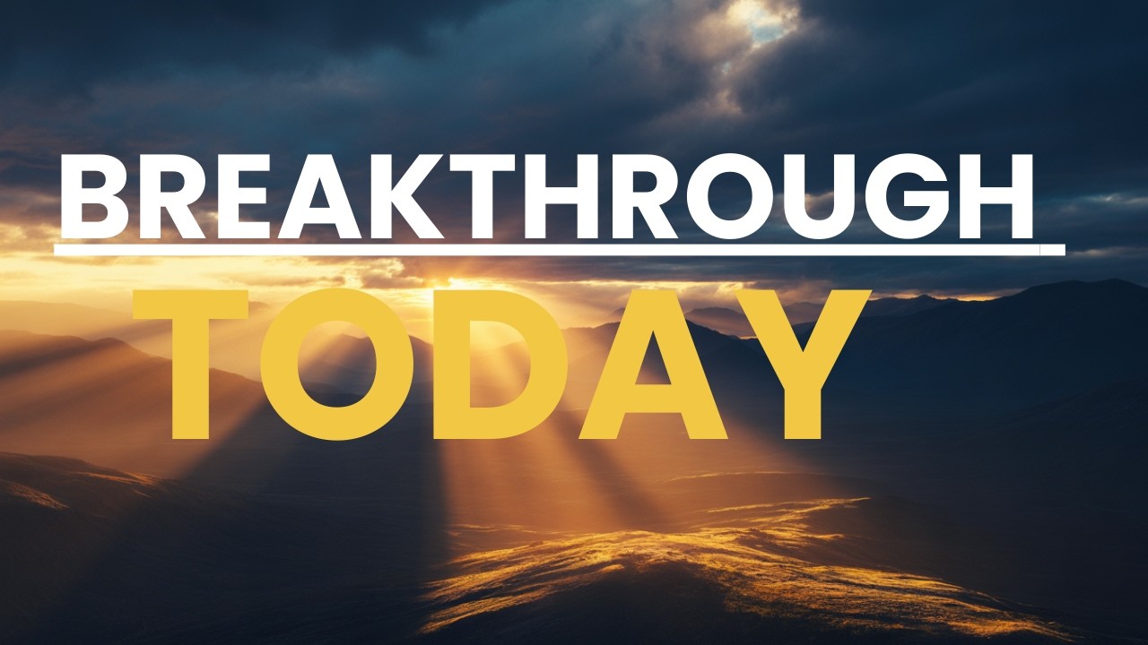 BREAKTHROUGH TODAY | Powerful Morning Prayer for Unexpected Favor & Open Doors