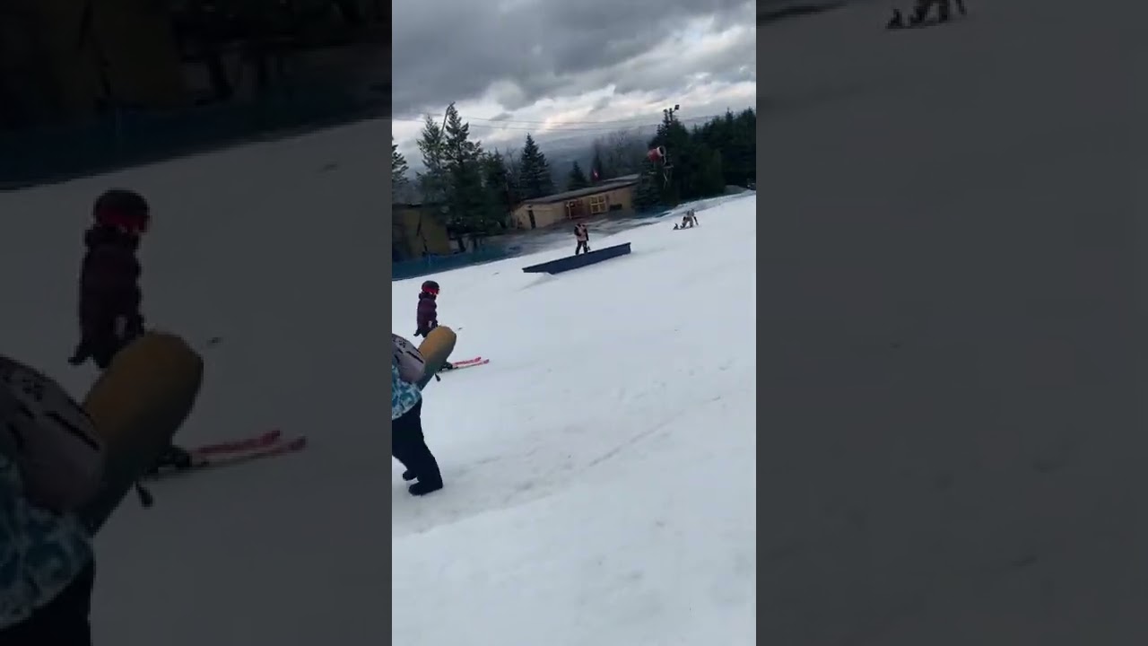 My Friend’s First Time Doing Box Rails 