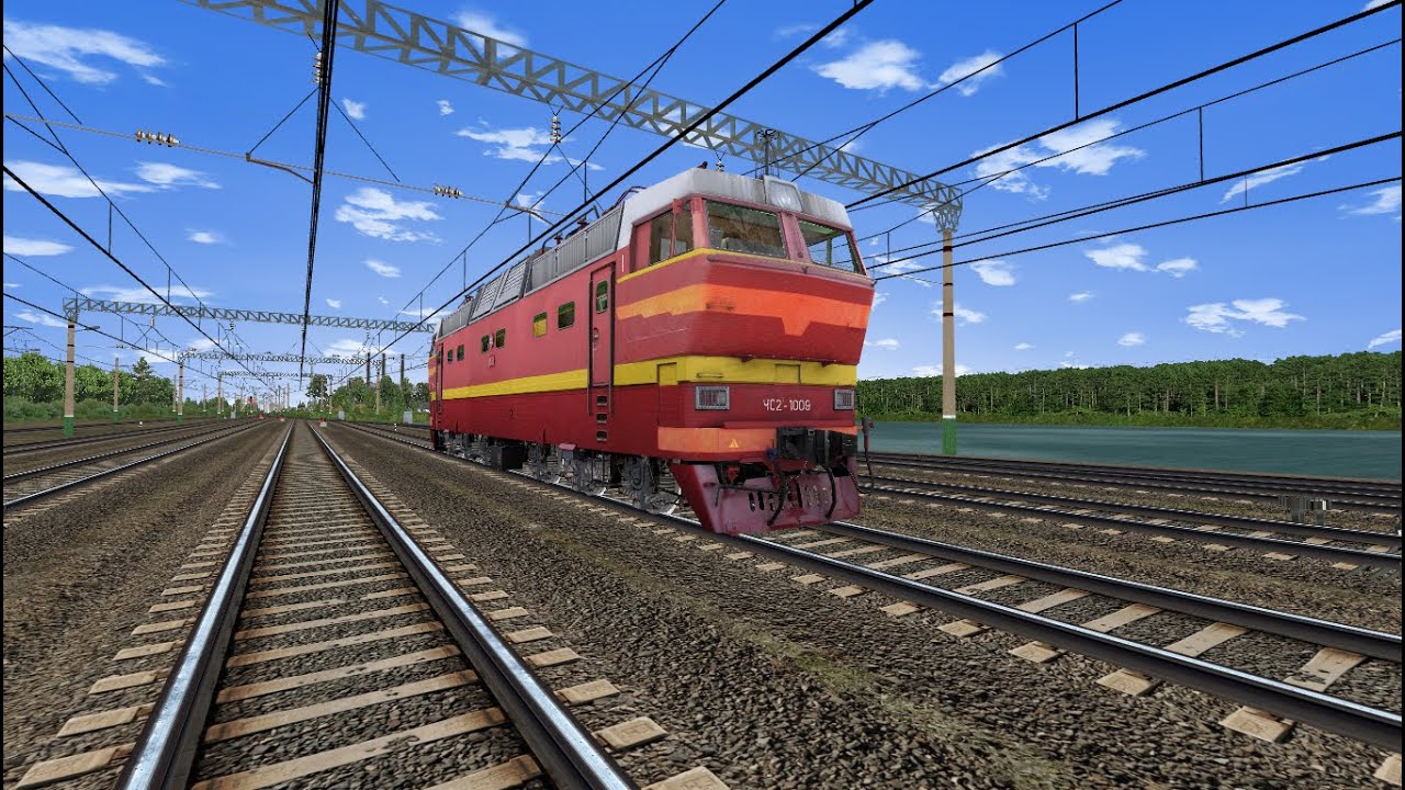 Запуск ЧС2Т в RTrainSim