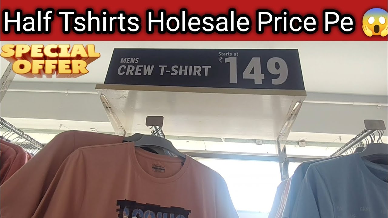 Half Tshirts Holesale Price Pe 😱 | Citykart Mall se Kharide Half Tshirt offer Ke sath 
