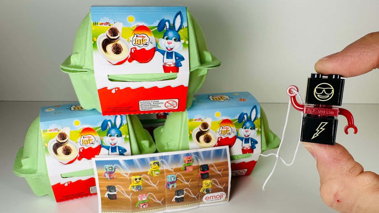 Kinder Joy Emoji Blocks 2026 Киндер Joy Эмоджи Блоки 2026