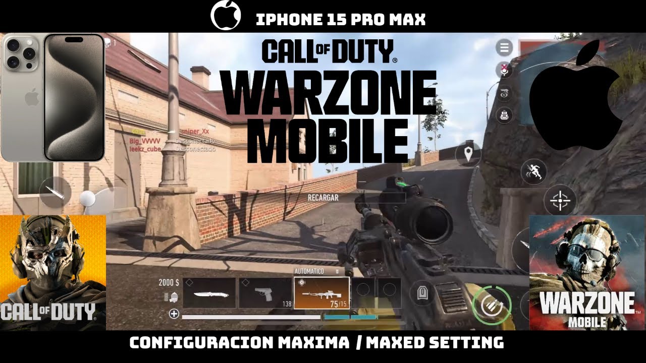 Iphone 15 Pro Max Sesión 01: Call Of Duty Warzone Mobile Temporada 3