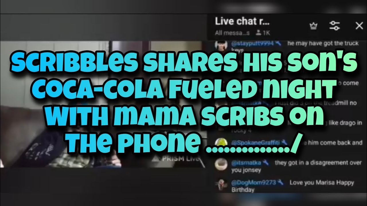 @Scribblesirl Talks About His Son's Drug Use With Mama Scribs