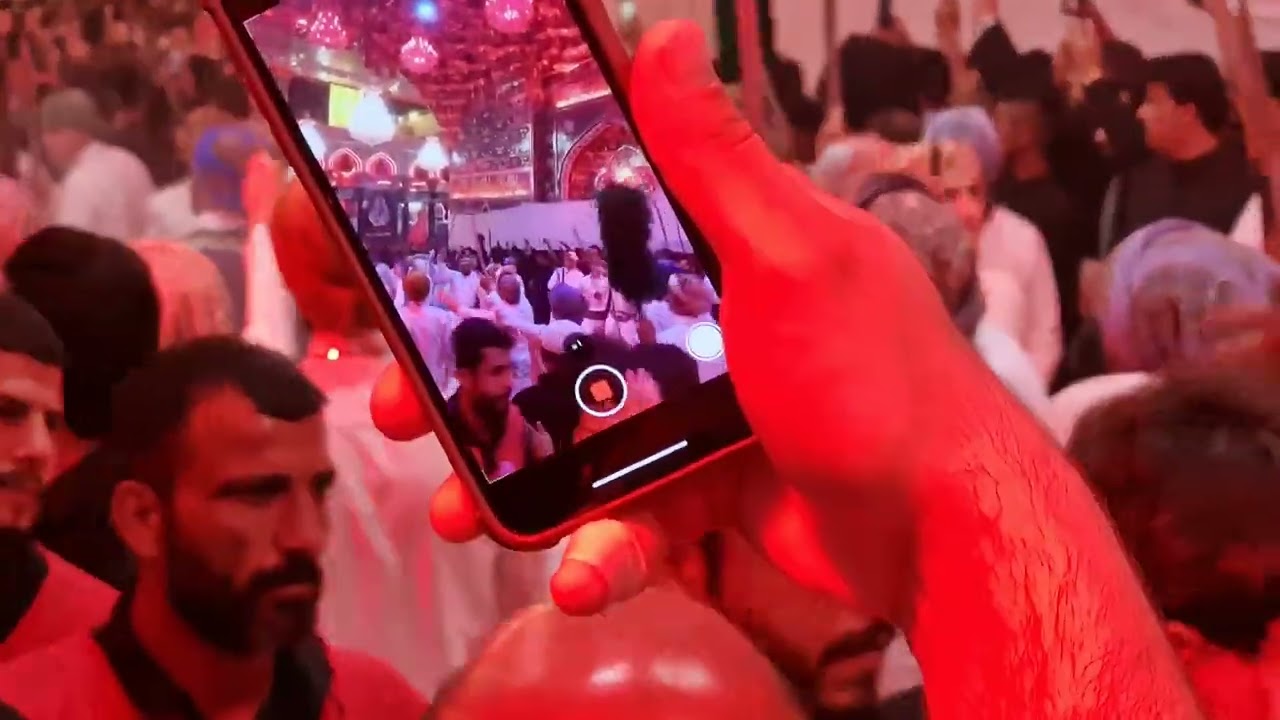 اجواء العزاء صباح يوم العاشر  محرم ١٤٤٤ كربلاء