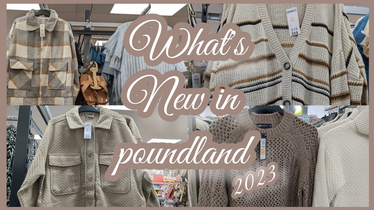 Come and shop with me at Poundland Summer/winter clothing | August 2023 |Allthingscosy!