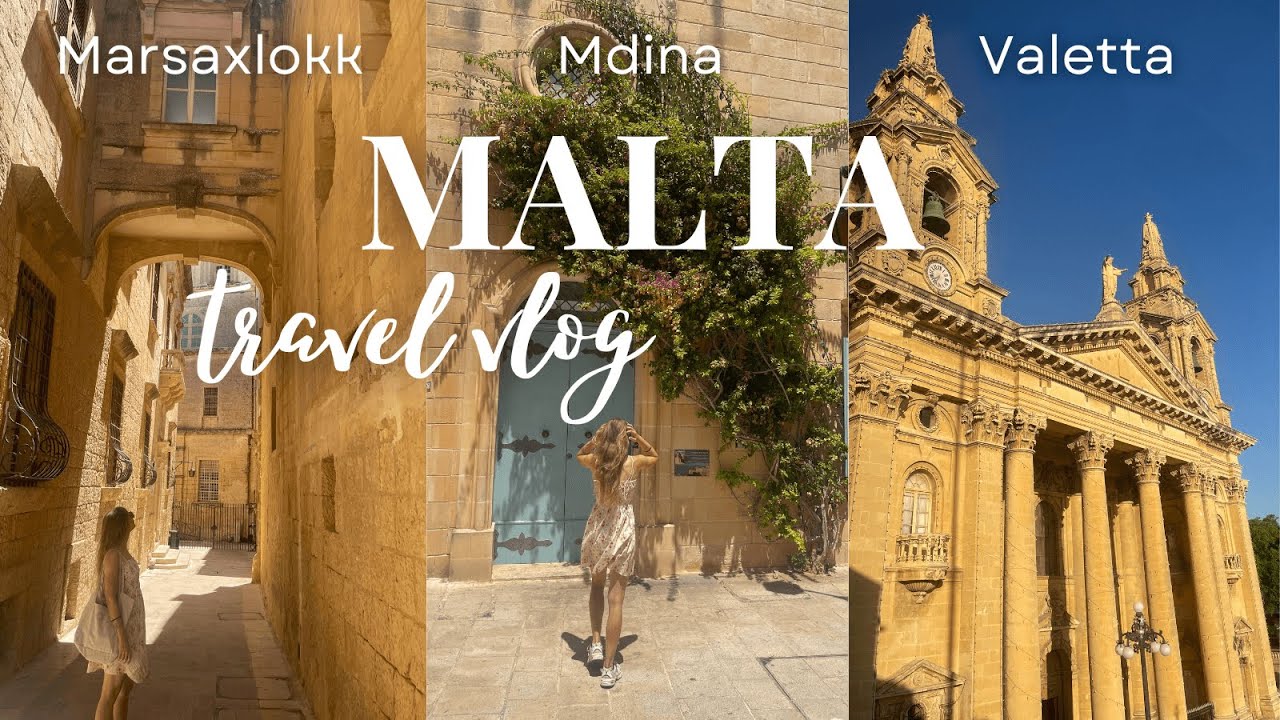 MALTA latem 🌸✨ / co zobaczyć / Mdina / Valetta / plaże i klify / travel vlog część I