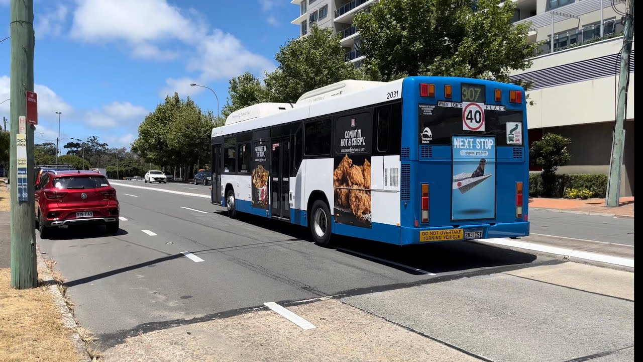 Mercedes Benz O500LE CNG 2031ST - Kickdown, VERY Loud ZF and Loud Idling!