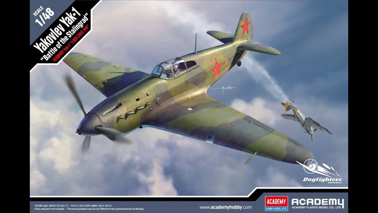 Yakovlev Yak-1 : Battle Of The Stalingrad : In Box Review : Academy : 1/48 Scale