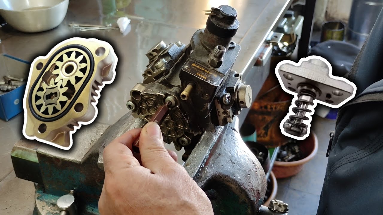 Nissan diesel pickup Fuel Pump Repair | Disassembly and Reassembly 🛻🛠️