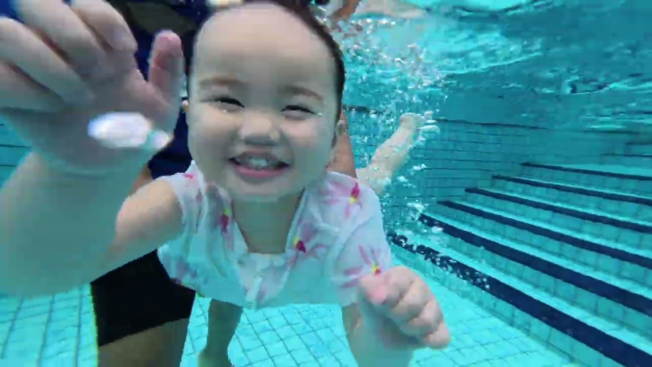 Toddler Swim Lesson - DJI Nano Underwater