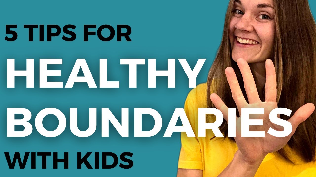 Discipline And Boundaries (How To Set Healthy Limits With Your Children)