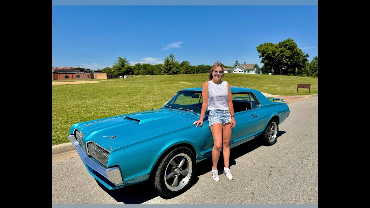 1967 MERCURY COUGER- LADY'S REVIEW & DRIVE