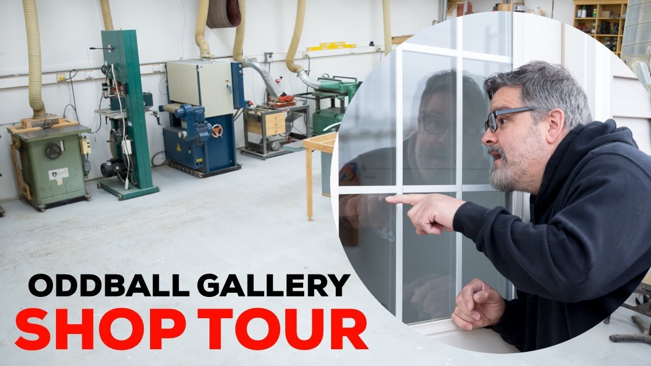 Woodworking shop tour - Oddball Gallery