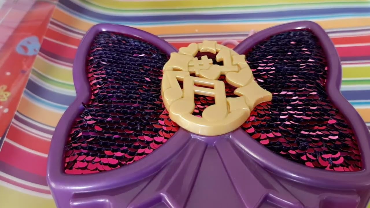 #modernpollypocket #pollypocket Sparkle stage bow compact 2021