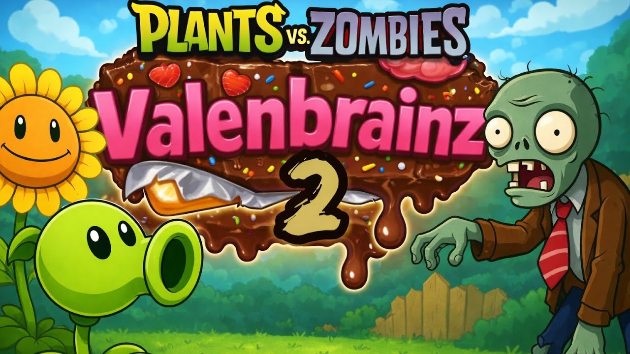 Valenbrainz Event | Level 1 to 4 | Plants Vs Zombies 2