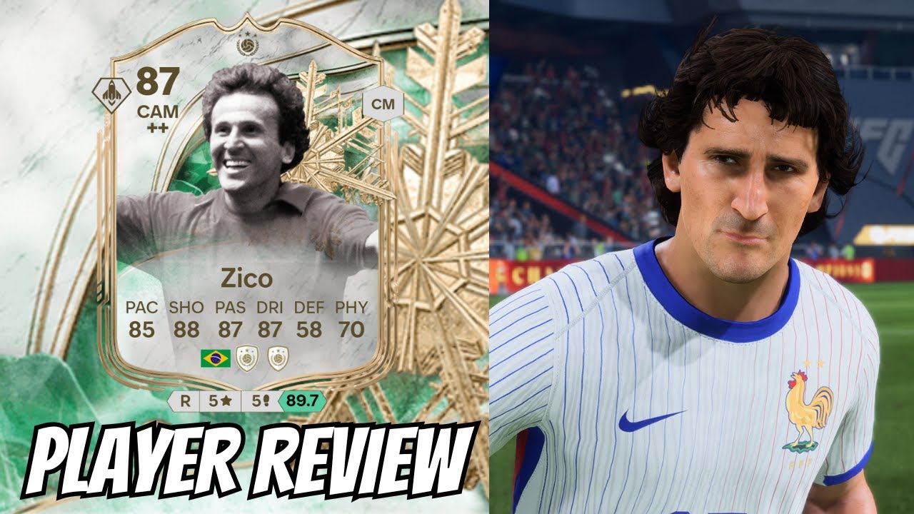 BABY VERSION!👼 87 ICON WINTER WILDCARDS Zico PLAYER REVIEW EA FC 26