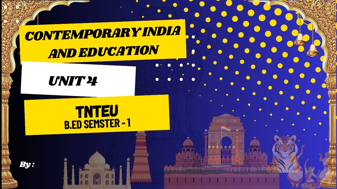 Contemporary India and Education Unit 4 LANGUAGE POLICY IN EDUCATION