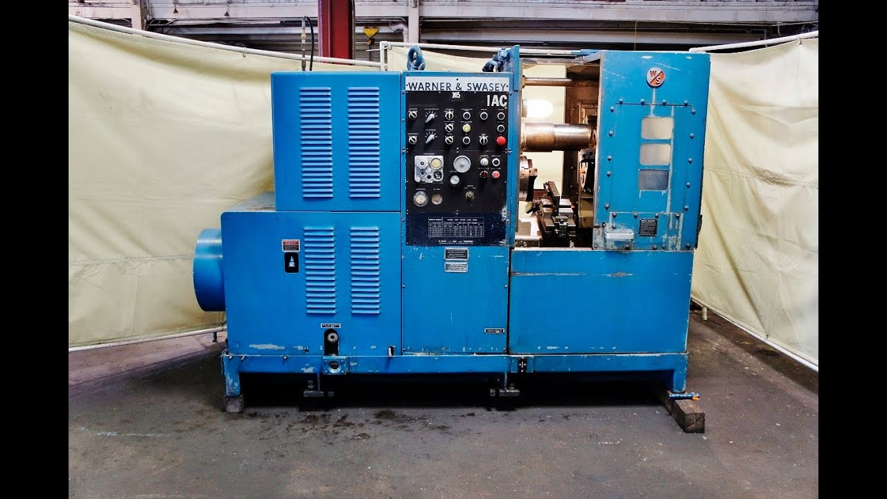 WARNER & SWASEY 1AC Single Spindle Automatic Chucker M3900