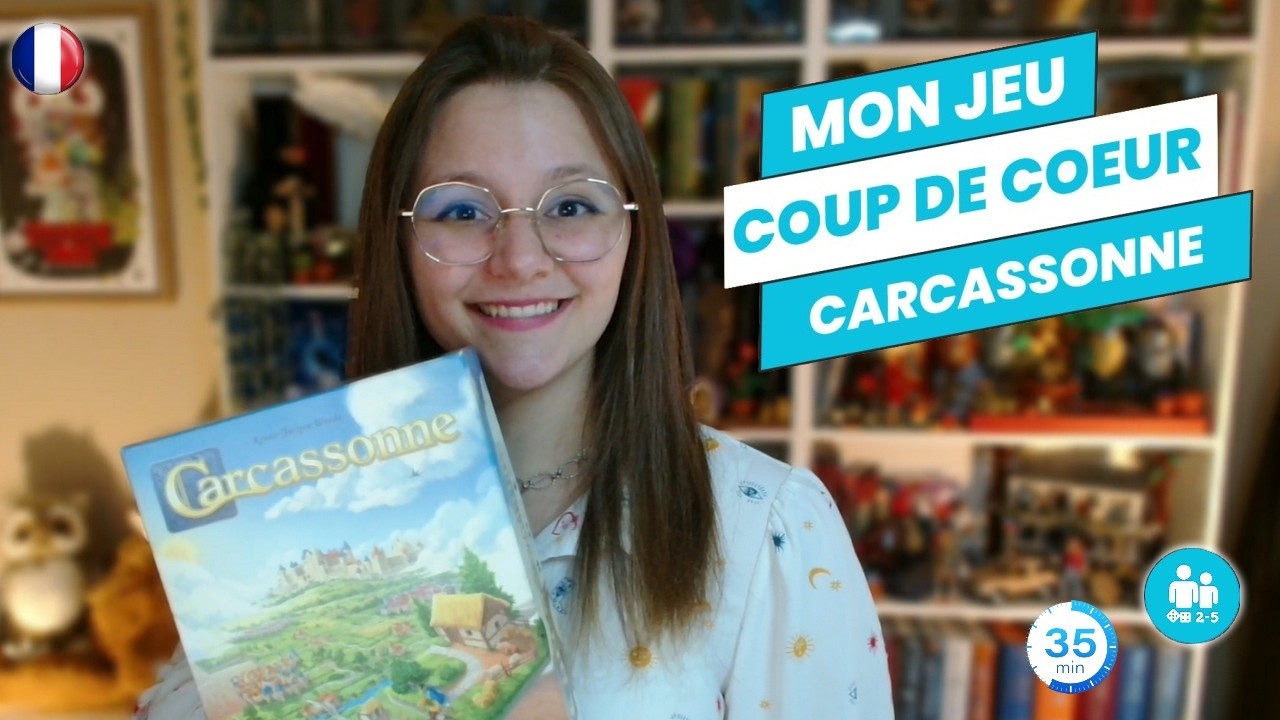 | CARCASSONNE | ♟️ Le JEU de SOCIETE qui ne vous lassera jamais ! ♟️ 2 à 5 joueurs ♟️