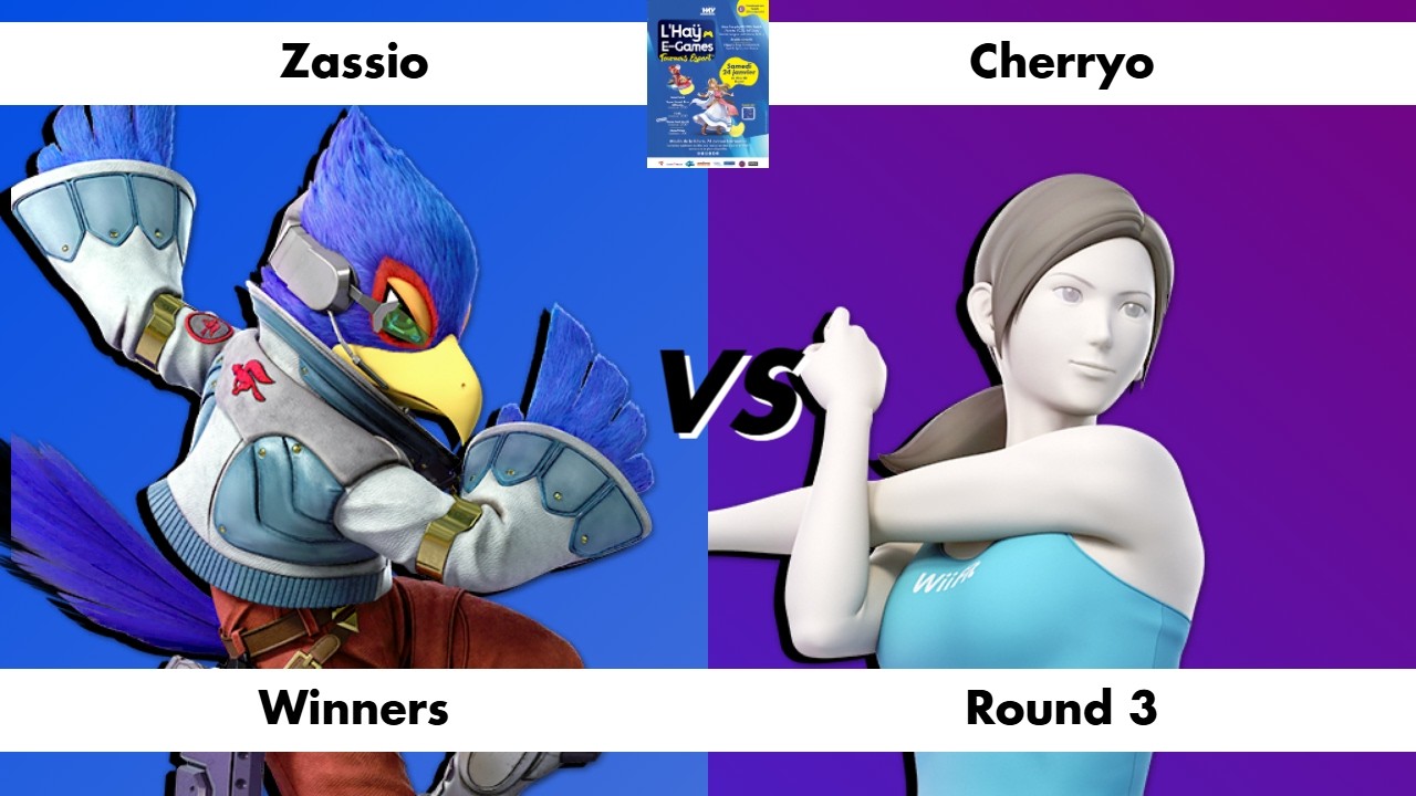 Zassio (Falco) VS Cherryo (Wii Fit Trainer) Winner Round 3 | L'Hay E Games 2026