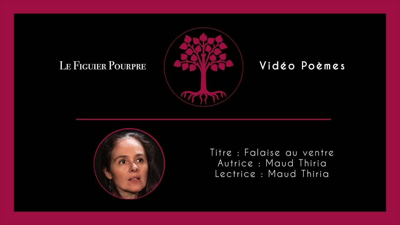 Vidéo poème - Maud Thiria - Falaise au ventre