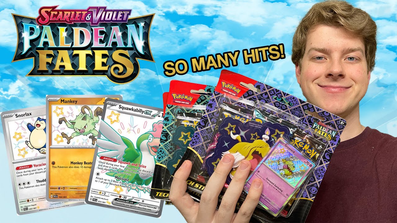 Paldean Fates 3-Pack Blisters are STACKED with Hits!