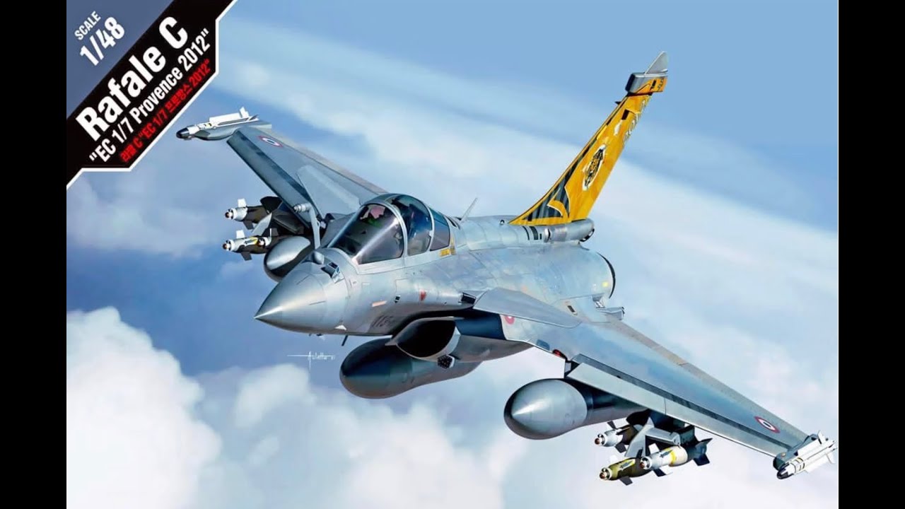 Academy Dassault Rafale 'C' EC1/7 1/48 Review