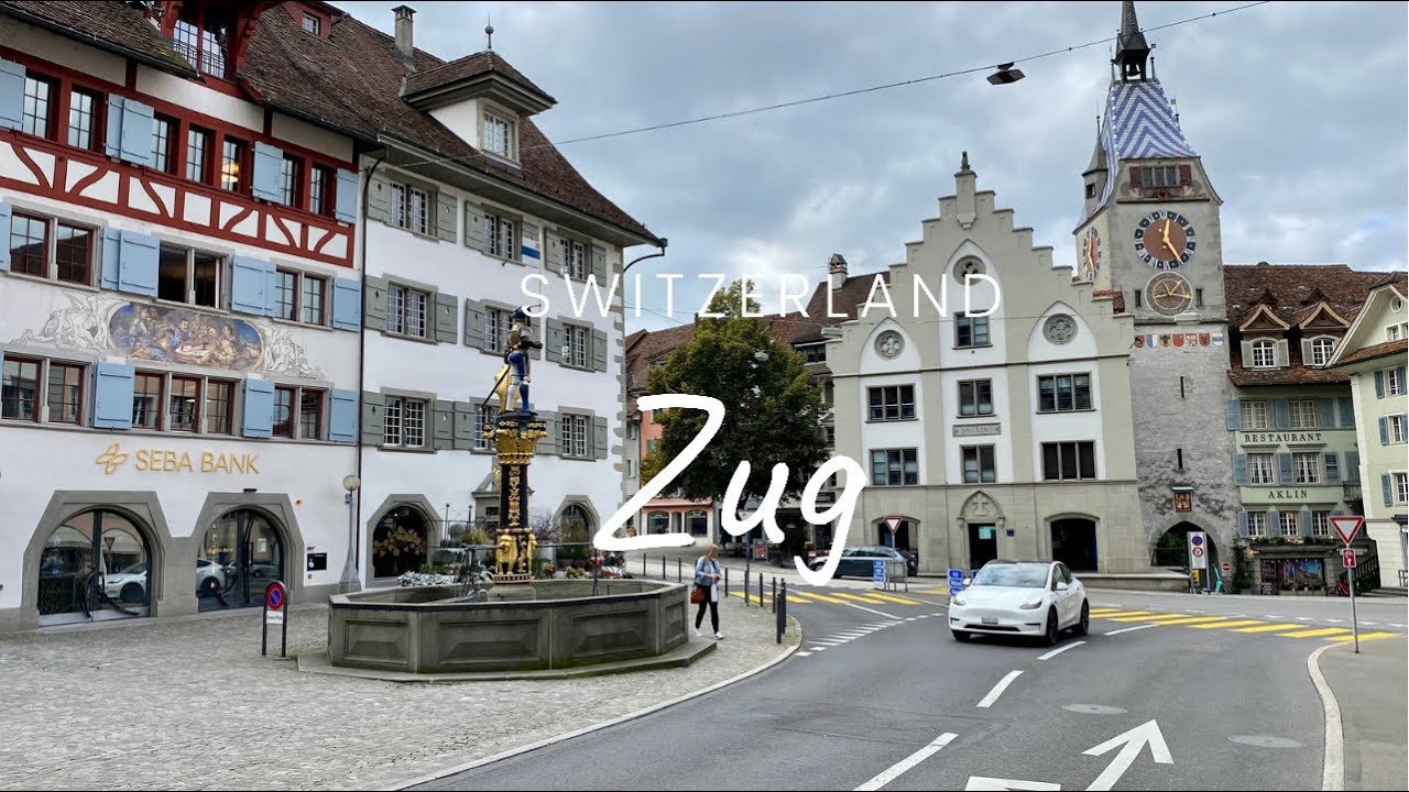 Beautiful Zug City | Switzerland 🇨🇭| Historic old Town and perfect VIEW  of the Lake Zug