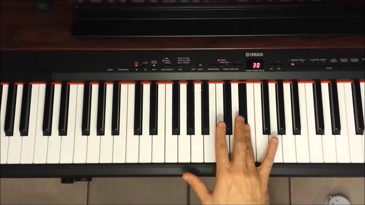 Tuto - Hit the road Jack - Accompagnement piano
