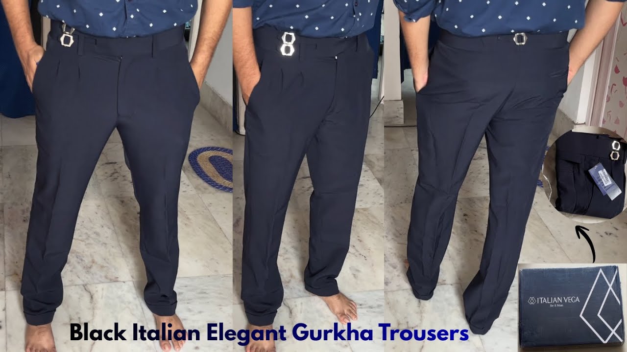 Old Money Aesthetic! | Italian Vega Gurkha Trousers First Impressions Quality Check & Fit Review !
