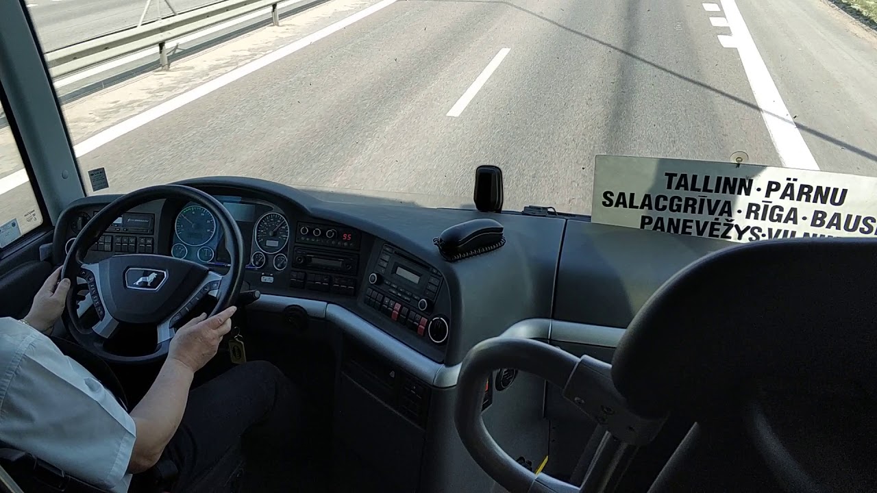 Road from Vilnius to Riga 27.04.2019